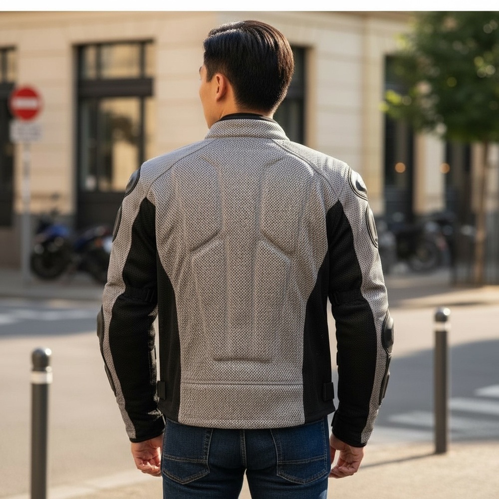 Joe Rocket Gray Performance Jacket - Picture 2 of 5